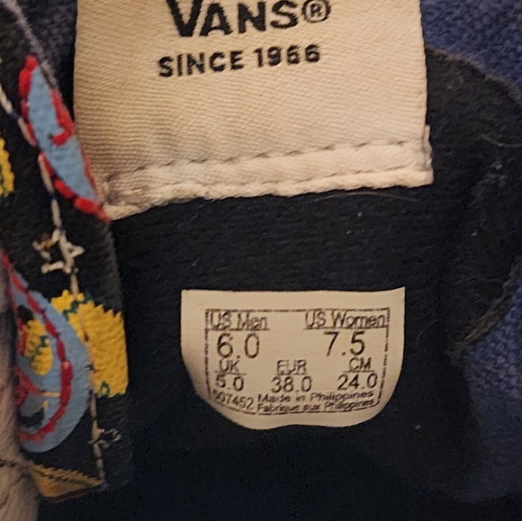 Vans UNISEX Sk8-Hi 38 DX Anaheim "Positivity Patchwork Black" Hightop Sneakers - Picture 8 of 12